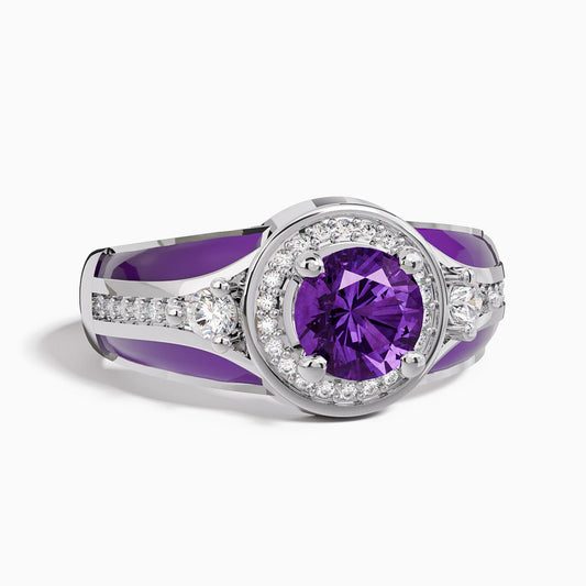 Brave Belt Ring - Amethyst - Serene Western