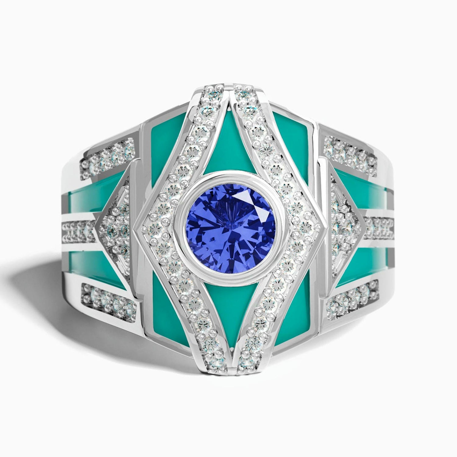 Celestial Canopy Ring - Sapphire - Serene Western