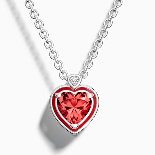 Loyal Heart Necklace - Ruby - Serene Western
