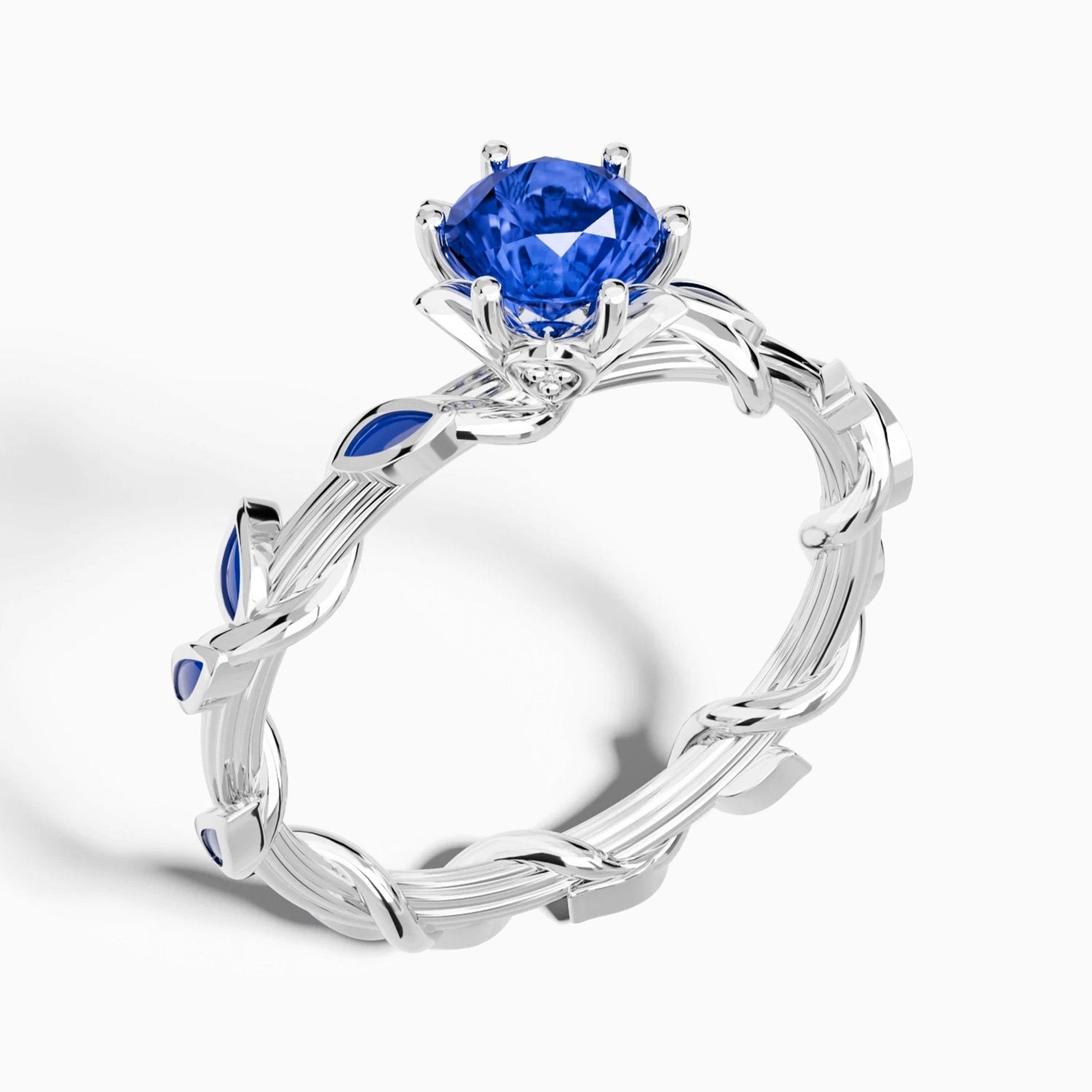Promise Rose Ring - Sapphire - Serene Western