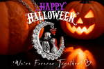 Fejrer Halloween med "Vi er for evigt sammen" halskæden