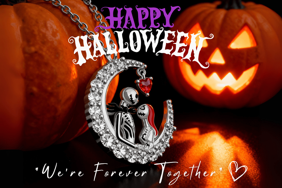 Celebrating Halloween with the "We're Forever Together" Necklace - Serene Western
