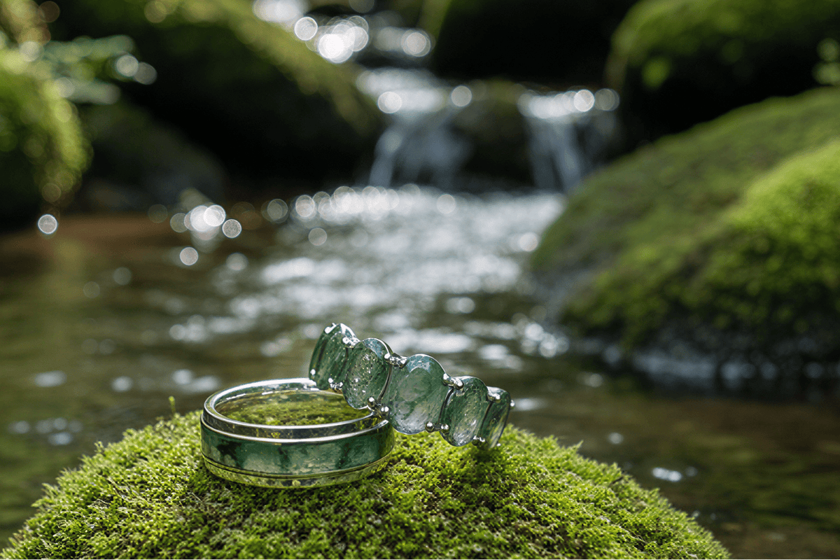 Moss Agate and the Spirit of Nature