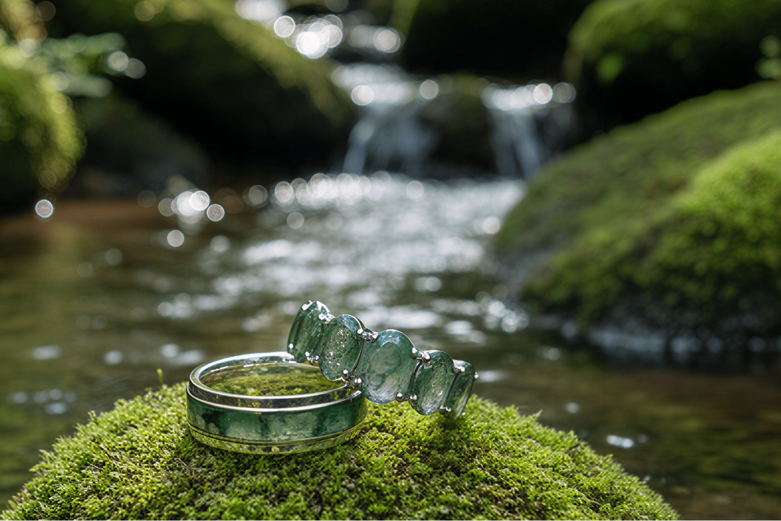 Moss Agate and the Spirit of Nature - Serene Western