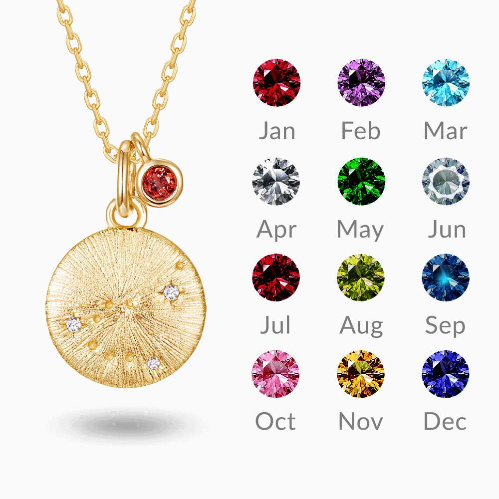 Constellation Coin Necklace