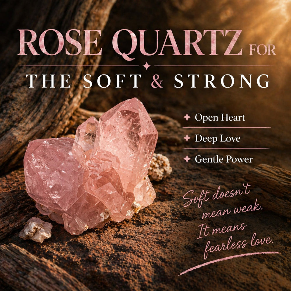 Zyra Core Ring - Rose Quartz