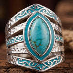 Saddlery Ring - Turquoise design detail - Serene Western thumbnail