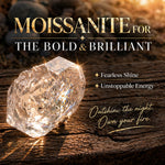 Frontier Current Ring - Moissanite round moissanite center stone close-up - Serene Western thumbnail