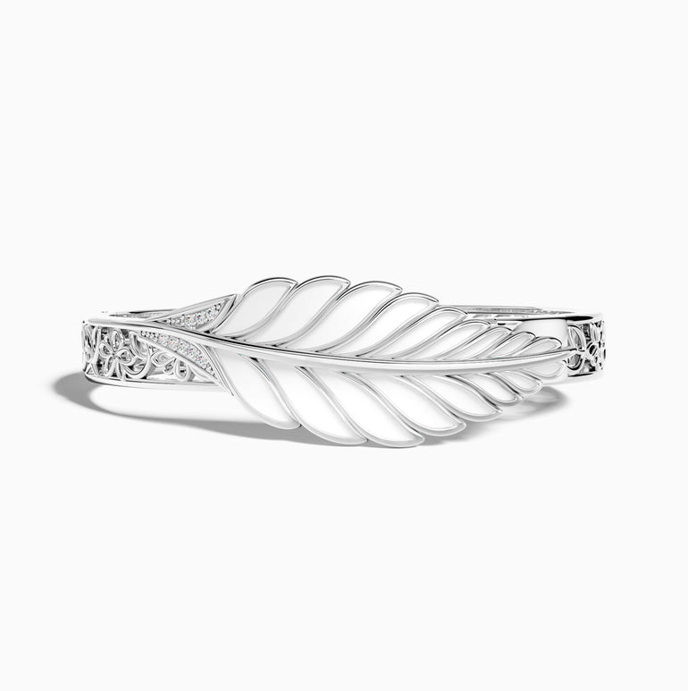 Mesa Quill Bracelet - White