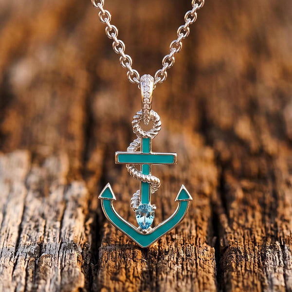 Aqua Haven Necklace - Aquamarine