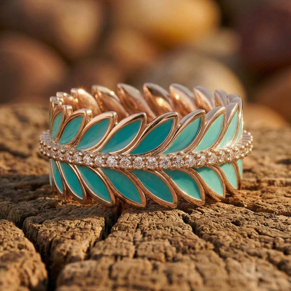 Eternal Spring-ring - Turkos