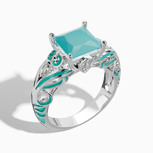 Rosemary's Loyalty Ring - Turquoise