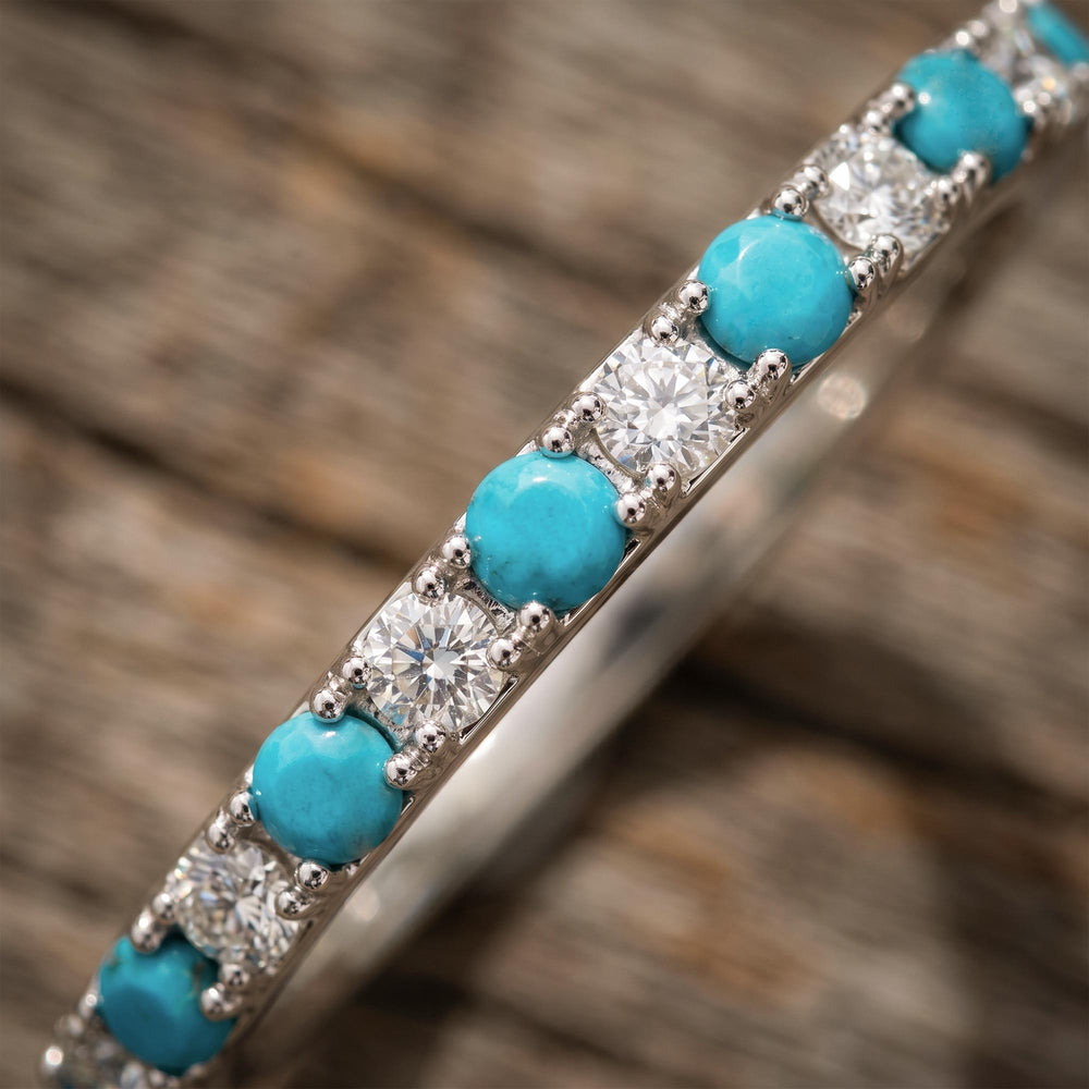 Azure Gleam Ring