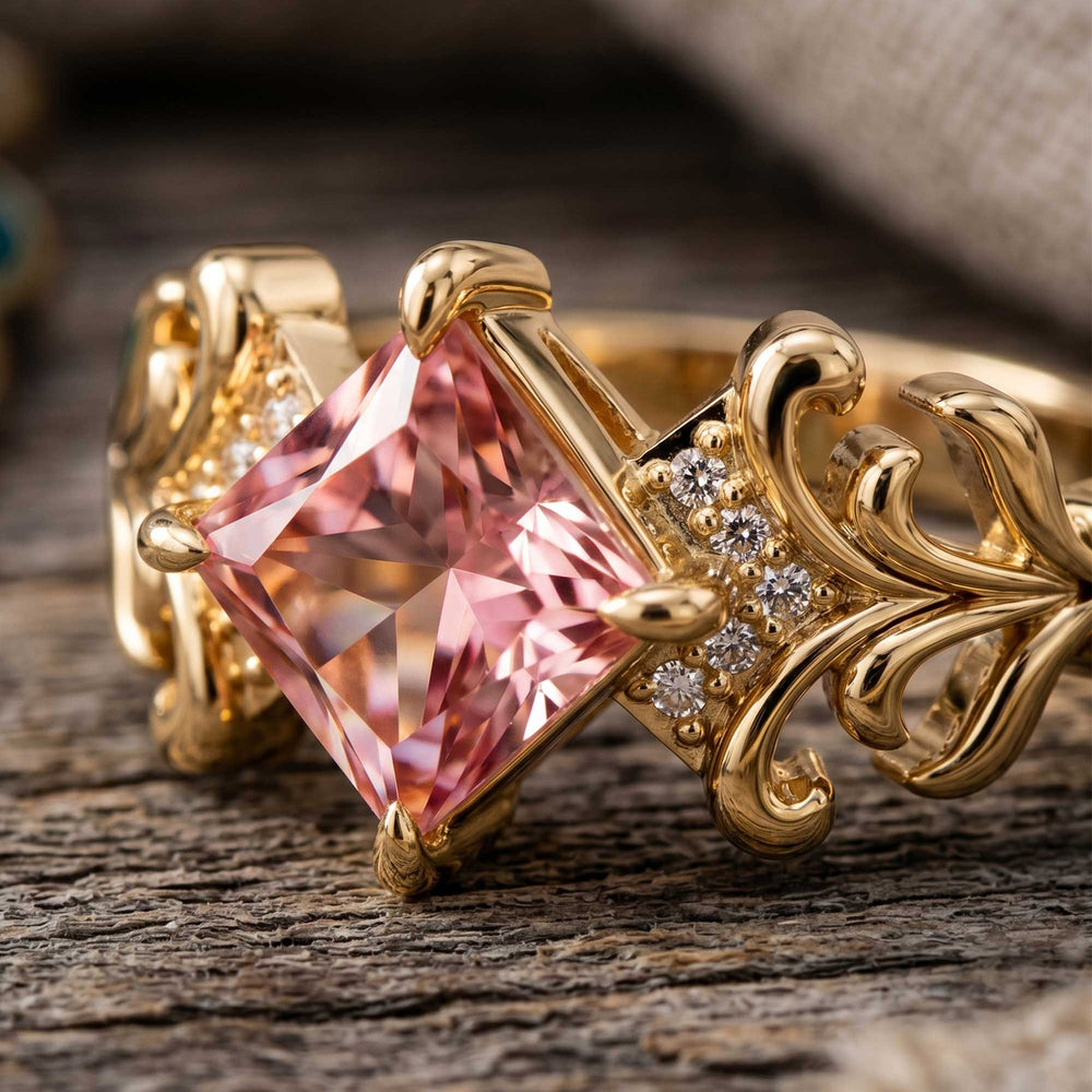 Sunspire Glow Ring - Rose Quartz