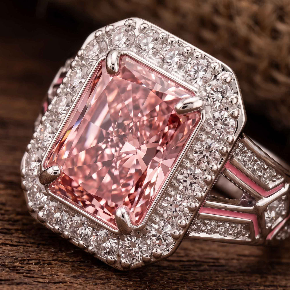 Zyra Core Ring - Rose Quartz