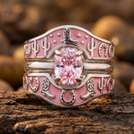 Lucky Rodeo Ring - Rose Quartz thumbnail