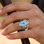 Calico Keepsake Ring - Aquamarine thumbnail