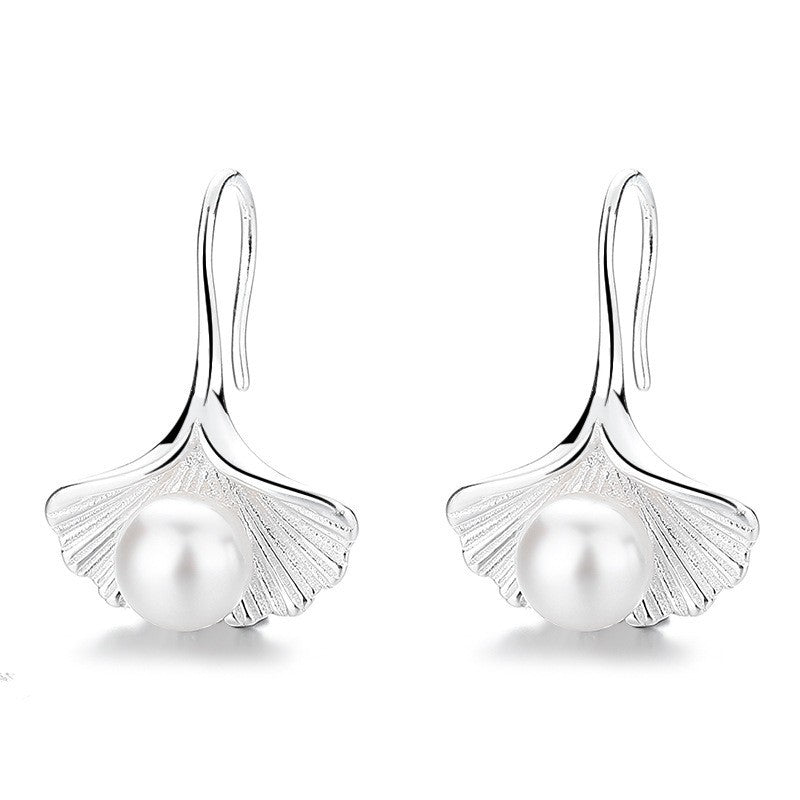 Ancient Leaf Lyric Earrings - Serene Western