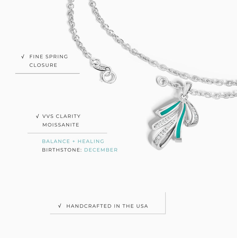 Annie's Ribbon Necklace - Serene Western