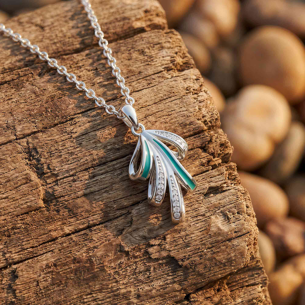 Annie's Ribbon Necklace - Serene Western