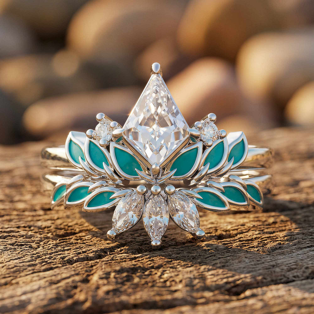Anthea Harmony Ring - Moissanite - Serene Western