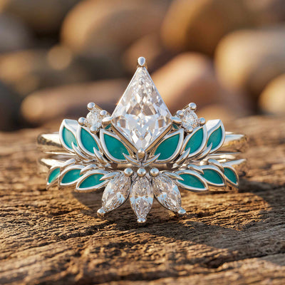 Anthea Harmony Ring - Moissanite