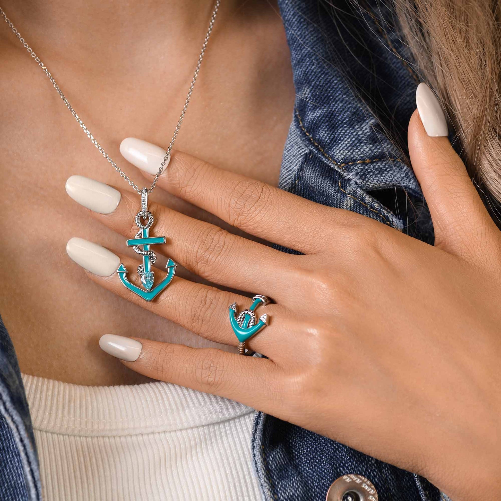 Aqua Haven Ring - Aquamarine - Serene Western