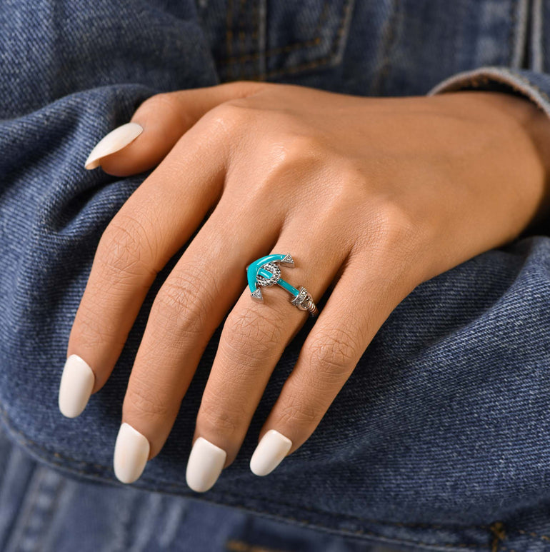 Aqua Haven Ring - Aquamarine - Serene Western
