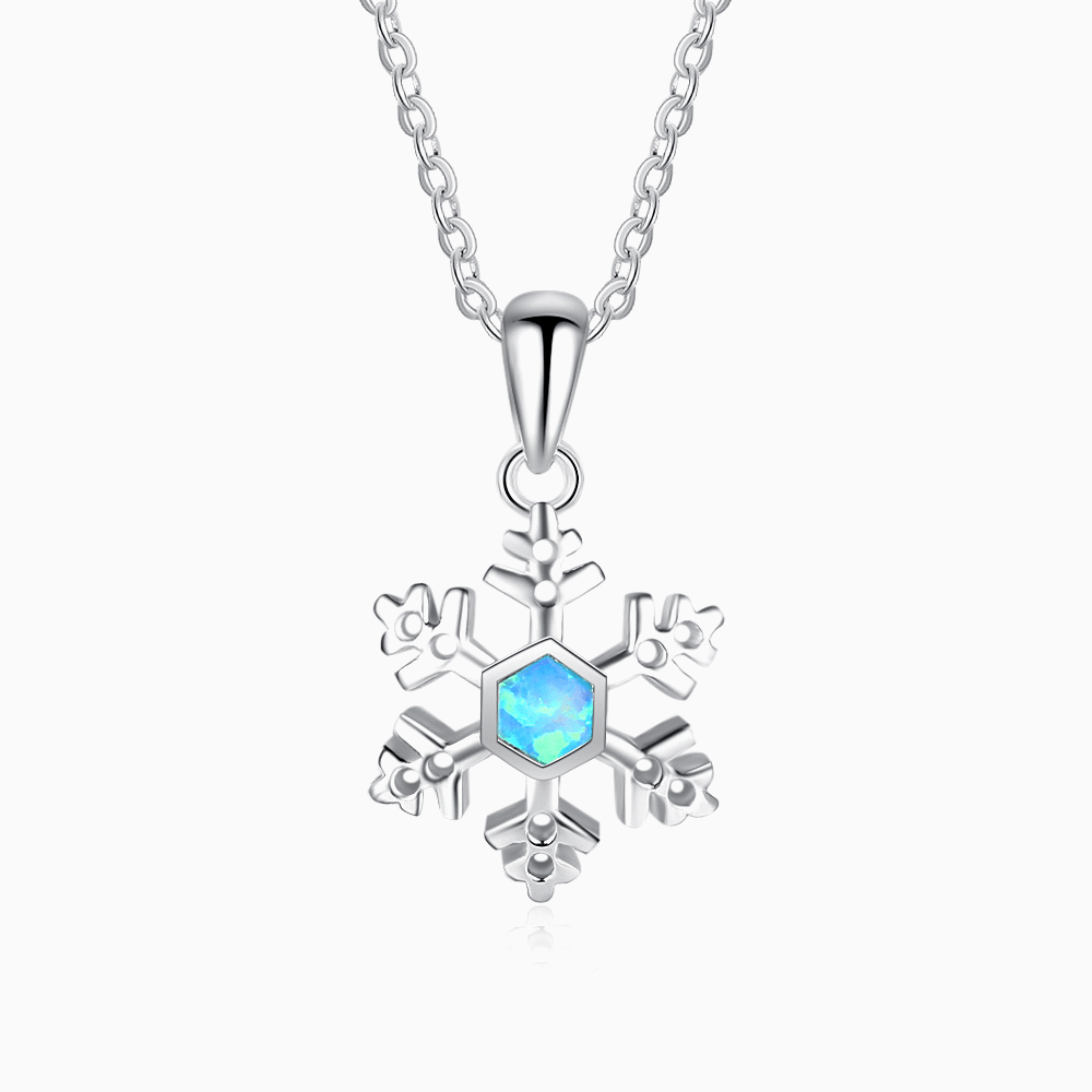 Arctic Spark Necklace - Opal - Serene Western