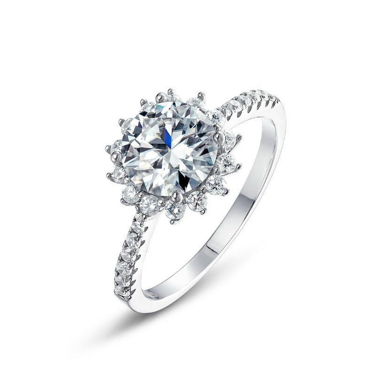 Aura Reverie Ring - Moissanite - Serene Western