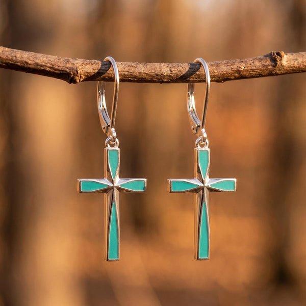 Azure Faith Earrings