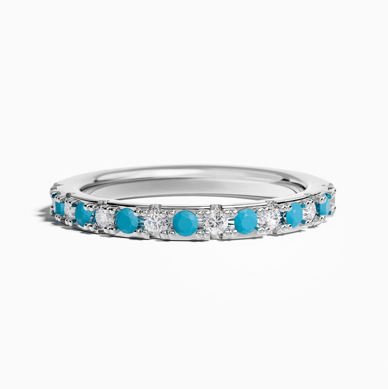 Azure Gleam Ring - Serene Western