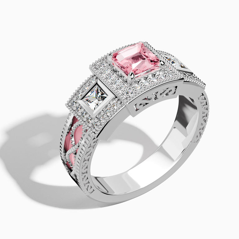Azure Lighthouse Ring - Rose Quartz - Serene Western