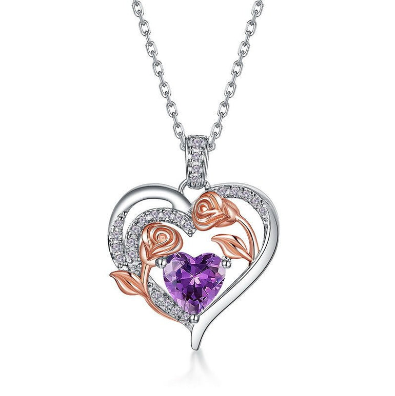 Blooming Heart Necklace - Serene Western