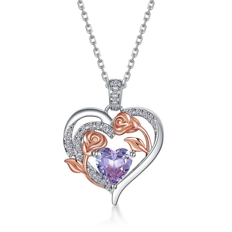 Blooming Heart Necklace - Serene Western