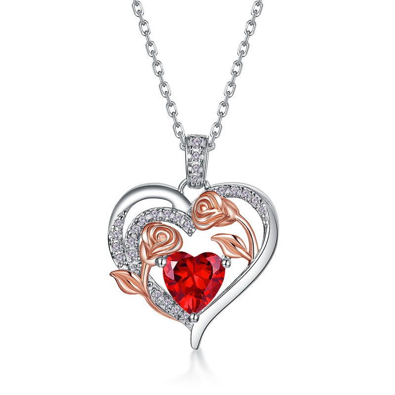 Blooming Heart Necklace - Serene Western