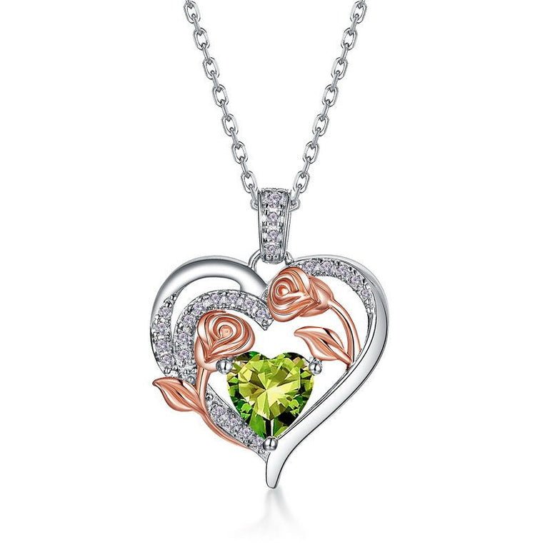 Blooming Heart Necklace - Serene Western
