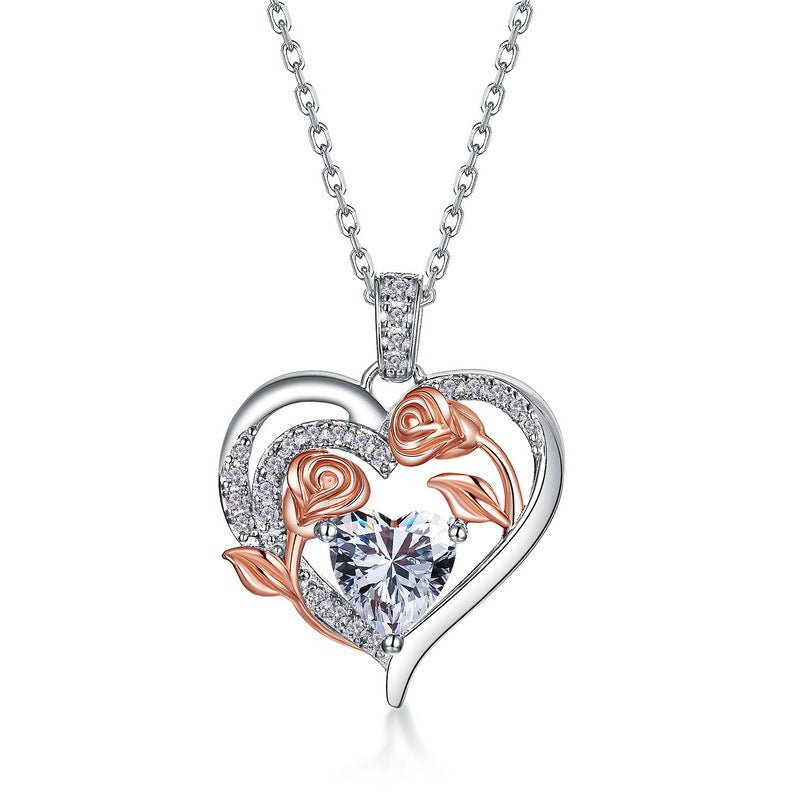 Blooming Heart Necklace - Serene Western