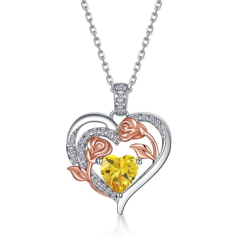 Blooming Heart Necklace - Serene Western