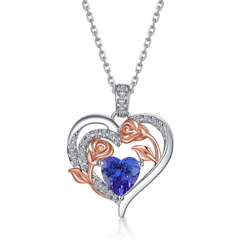 Blooming Heart Necklace - Serene Western