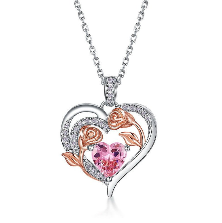Blooming Heart Necklace - Serene Western