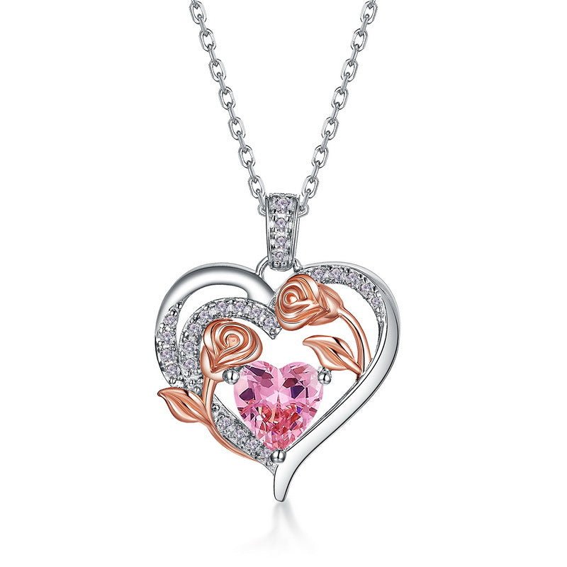 Blooming Heart Necklace - Serene Western