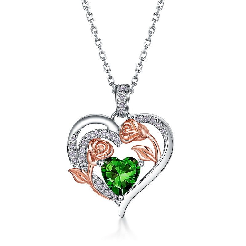 Blooming Heart Necklace - Serene Western