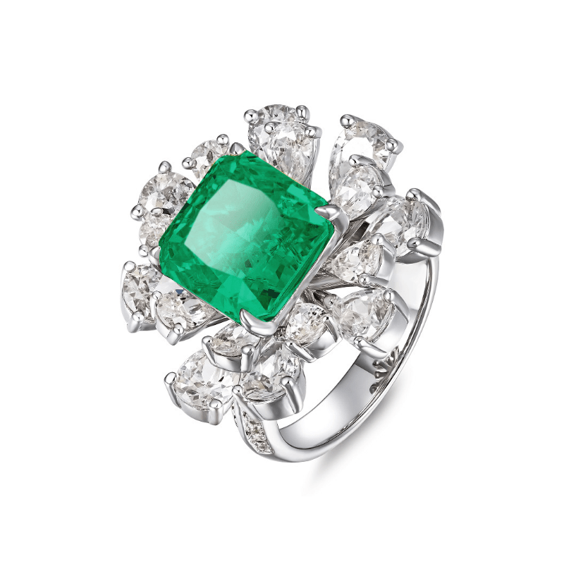 Blossom Crown Ring - Serene Western