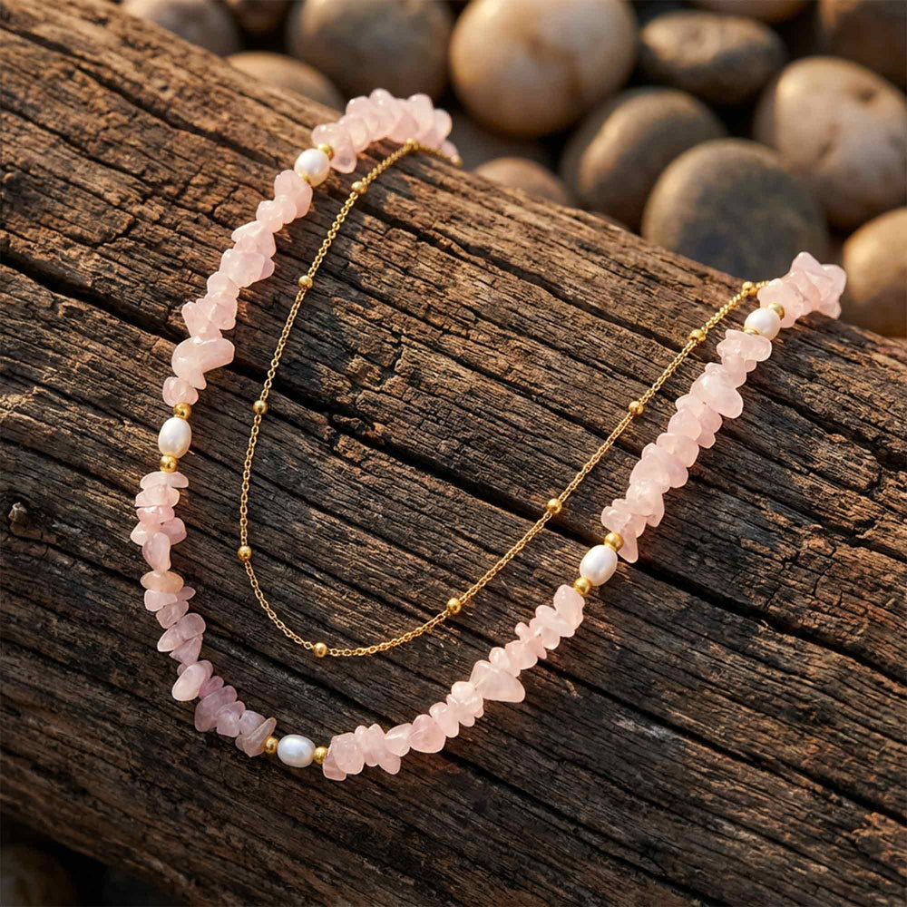 Blush Bloom Necklace - Serene Western