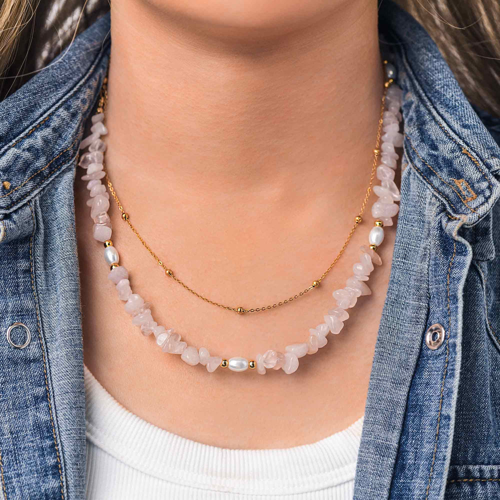 Blush Bloom Necklace - Serene Western