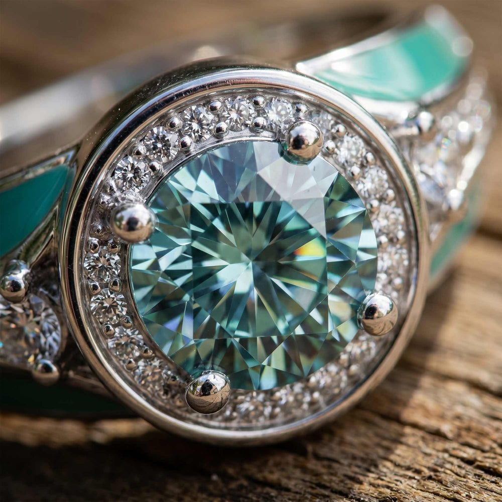 Brave Belt Ring - Aquamarine - Serene Western