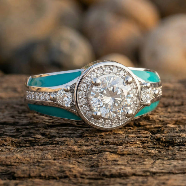 Brave bältesring - Moissanite