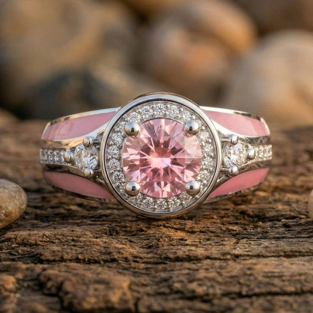 Brave Belt Ring - Rose Quartz - Serene Western