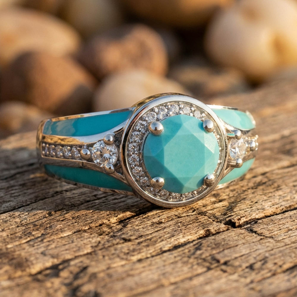 Brave Belt Ring - Turquoise - Serene Western
